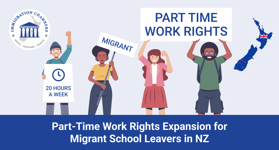 Part-Time Work Rights Expansion for Migrant School Leavers in NZ