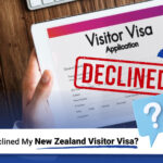 why INZ declined my nz visitor visa