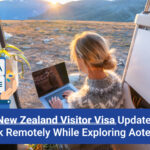 New Zealand Visitor Visa Update Work Remotely