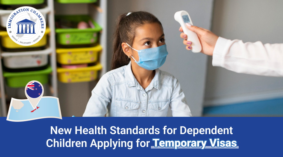 New Health Standards for Dependent Children Applying for Temporary Visas