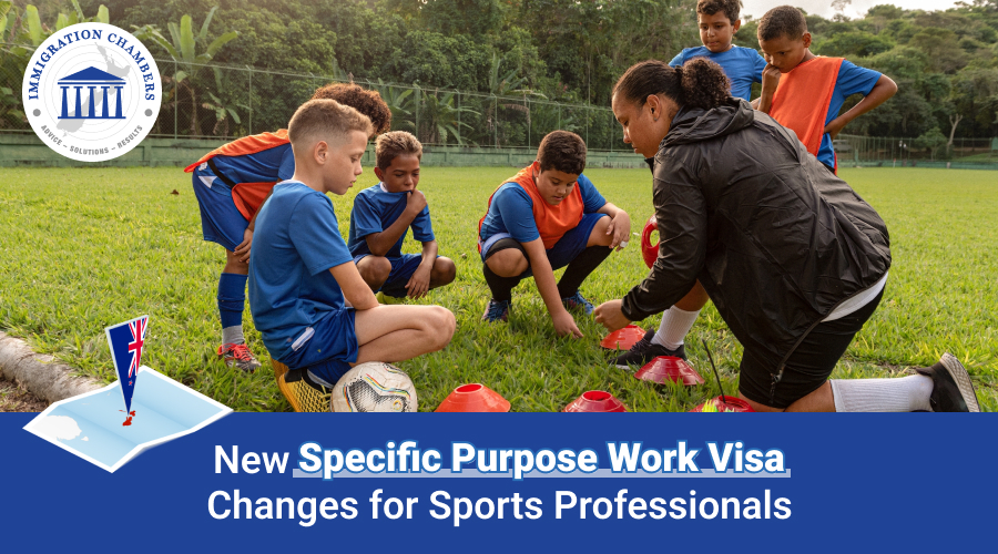 New Specific Purpose Work Visa Changes for Sports Professionals