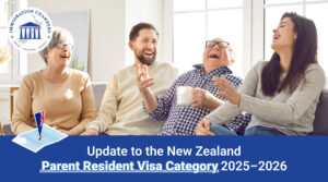 New Zealand Parent Resident Visa Category 2025–2026