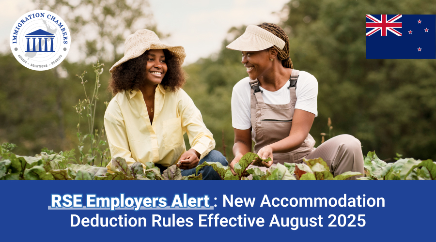 RSE Employers Alert: New Accommodation Deduction Rules Effective August 2025