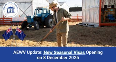 AEWV Update: New Seasonal Visas Opening on 8 December 2025