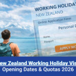 New Zealand Working Holiday Visa Opening Dates & Quotas 2026