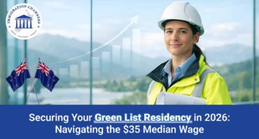Securing Your NZ Green List Residency in 2026: Navigating the $35 Median Wage