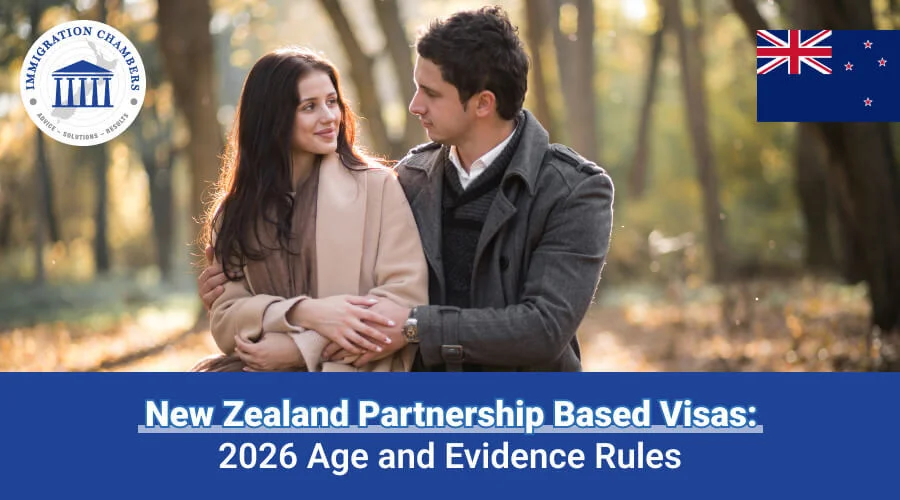 New Zealand Partnership Based Visas: 2026 Age and Evidence Rules
